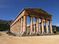 Temple at Segesta Royalty Free Stock Photo