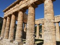 Temple at Segesta Royalty Free Stock Photo