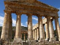 Temple at Segesta Royalty Free Stock Photo