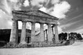 Temple, Segesta, Sicily Royalty Free Stock Photo
