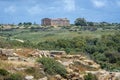 Temple in Selinunte ancient city Royalty Free Stock Photo