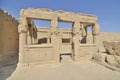 The Temple of Seti I known as the Great Temple of Abydos , Egypt Royalty Free Stock Photo