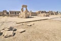 The Temple of Seti I known as the Great Temple of Abydos , Egypt Royalty Free Stock Photo