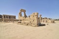 The Temple of Seti I known as the Great Temple of Abydos , Egypt Royalty Free Stock Photo