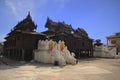 Temple Shwe Yan Pyay Monastery Royalty Free Stock Photo