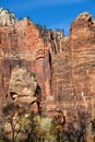The Temple of Sinawava area of Zion National Park