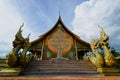 Temple Sirindhorn Wararam Phuproud,artistic, Thailand ,public pl