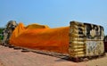 Wat Lokayasutharam reclining Buddha Ayutthaya