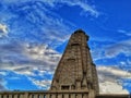 The temple and sky make their friendship stronger