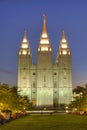 Temple Square Royalty Free Stock Photo