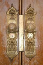 The temple square door lockdetail