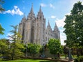 Temple Square, Salt Lake City, Utah, USA Royalty Free Stock Photo