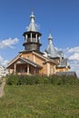 Temple of St. Agapito Markushevski in village Nyuksenitsa, Vologda Region Royalty Free Stock Photo