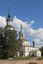 Temple of St. Nicholas in the city of Veliky Ustyug in Vologda region Royalty Free Stock Photo