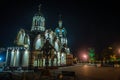 Temple of St. Vladimir on street of Vinogradnaya in Sochi