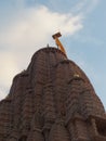 Temple Structure of Bhakti Dham Pratapgath Royalty Free Stock Photo