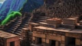 The Temple of the Sun at Machu Picchu, Peru