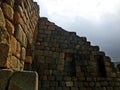 Close Up of El Castillo at the Ruins of Ingapirca, Ecuador. Royalty Free Stock Photo