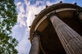 Temple of the Sybil in Buttes Chaumont Park, Paris Royalty Free Stock Photo