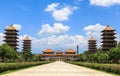 Temple in Taiwan Royalty Free Stock Photo