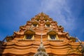 Temple thai buddha in thailand at Kanchanaburi