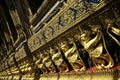 Temple thailand buddhist bangkok architecture art Royalty Free Stock Photo