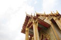 Temple, Thailand, gold, doors, beautiful, heritage, Thailand, go Royalty Free Stock Photo