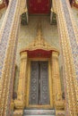 Temple, Thailand, gold, doors, beautiful, heritage, Thailand, go Royalty Free Stock Photo