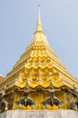 Temple, Thailand, gold, doors, beautiful, heritage, Thailand, go Royalty Free Stock Photo