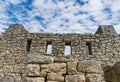 Temple of the Three Windows at the Inca site of Machu Picchu in Peru.