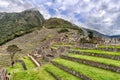 Incas ancient city of Machu Picchu in Peru Royalty Free Stock Photo