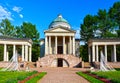 The temple-tomb in the Italian style in the Arkhangelskoye manor near Moscow, Russia