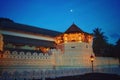 The Temple of the Tooth Relic in Kandy, Sri Lanka