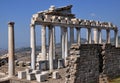 Temple Of Trajan, Pergamon / Pergamum, Bergama, Turkey Royalty Free Stock Photo