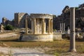 Temple of Tyche, Side, Turkey Royalty Free Stock Photo