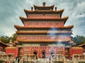 Puning Si Temple, Eight Outer Temples of Chengde in Chengde, China Royalty Free Stock Photo