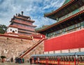 Puning Si Temple, Eight Outer Temples of Chengde in Chengde, China Royalty Free Stock Photo