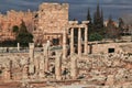 Temple of Venus in Baalbek, Lebanon Royalty Free Stock Photo