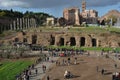 Temple of Venus and Roma, Arch of Constantine, sky, wall, historic site, ancient history