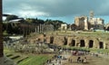 Temple of Venus and Roma, historic site, archaeological site, ruins, tourist attraction