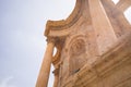 The Temple of Venus. The ruins of the Roman city of Heliopolis or Baalbek in the Beqaa Valley. Baalbek, Lebanon Royalty Free Stock Photo