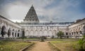 Temple View from Durbar Hall of the Thanjavur Palace