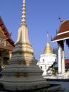 Chedis at Thai temple