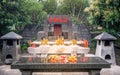 Temple for volcano god at Huoshankou volcanic cluster national park Haikou Hainan China