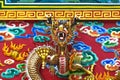 Temple Wall, Dragon head Chinese art