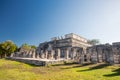 Temple of the Warriors . Chichen Itza archaeological site, Yucatan peninsula, Mexico. Royalty Free Stock Photo