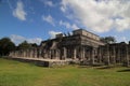 The Temple of the Warriors, Chichen Itza Royalty Free Stock Photo