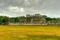 Temple of the Warriors - Chichen Itza Royalty Free Stock Photo