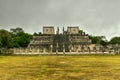 Temple of the Warriors - Chichen Itza Royalty Free Stock Photo