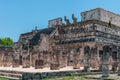 Temple of the Warriors at Chichen Itza, Yucatan, Mexico Royalty Free Stock Photo